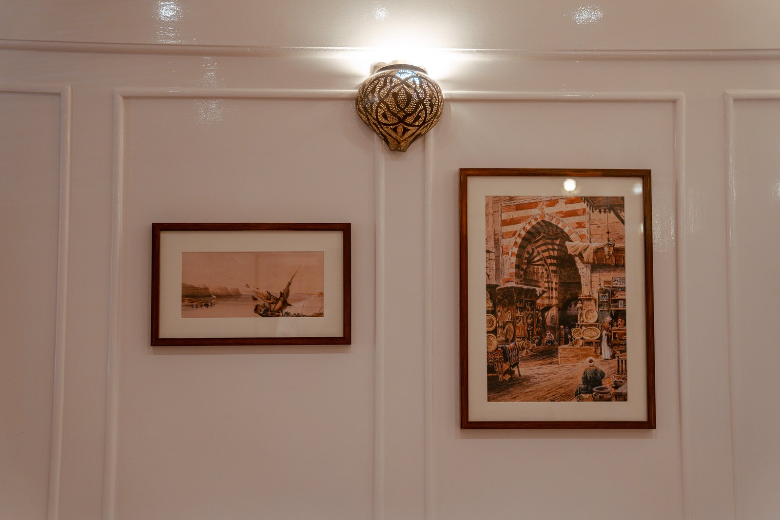Fleur dahabiya alongside at Luxor