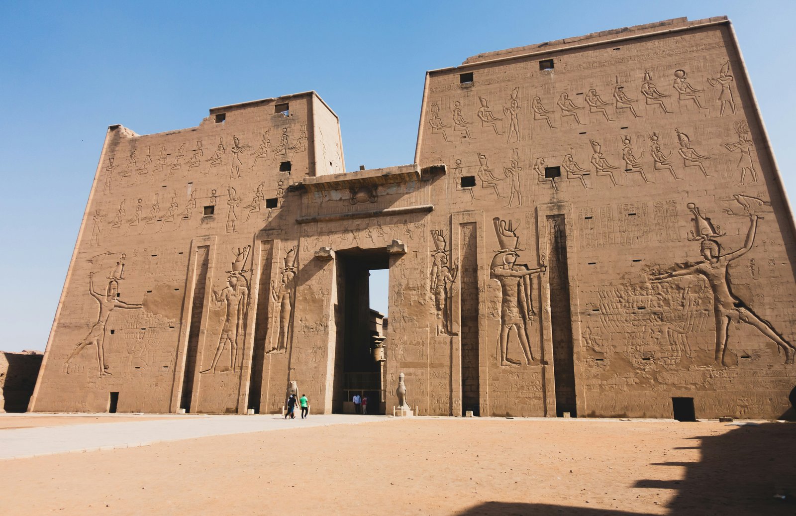 Edfu. The best-preserved temple in Egypt, and quiet if you get there e